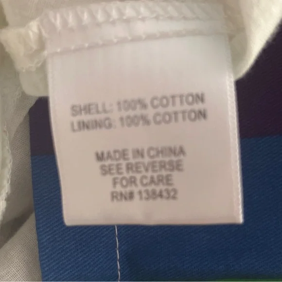 ModCloth Rainbow/Pride Midi 100% Cotton Skirt Size XL EUC - Picture 9 of 10